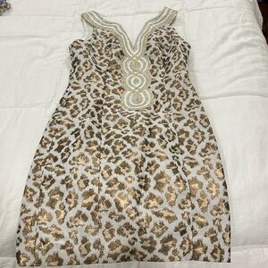Lilly Pulitzer - leopard dress - size 00
